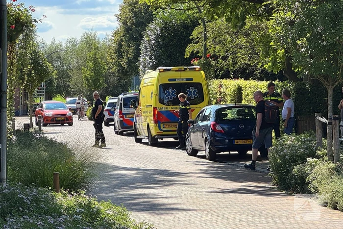 Wielrenner geschept door automobilist