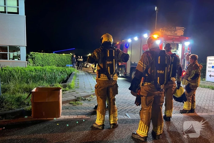 Mistgenerator na inbraak zorgt voor brandweer inzet