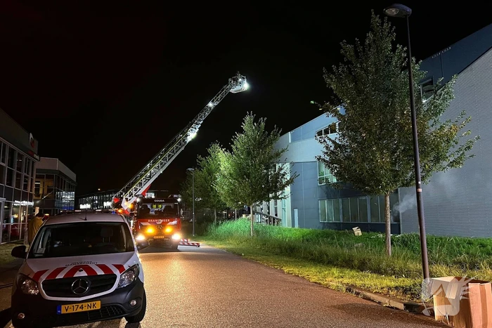 Mistgenerator na inbraak zorgt voor brandweer inzet