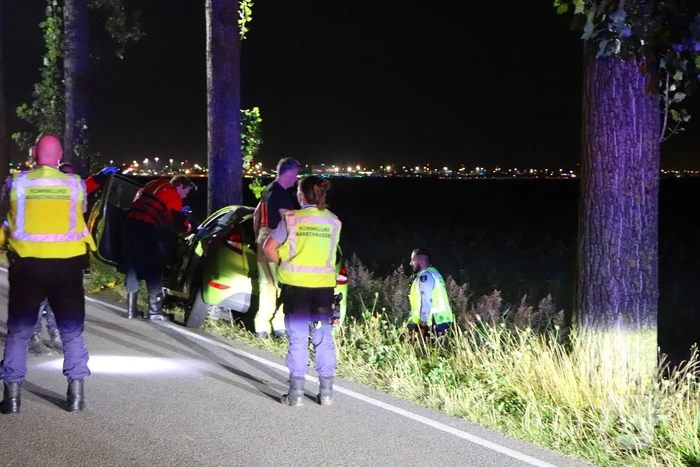 Gecrashte auto aangetroffen bestuurder spoorloos