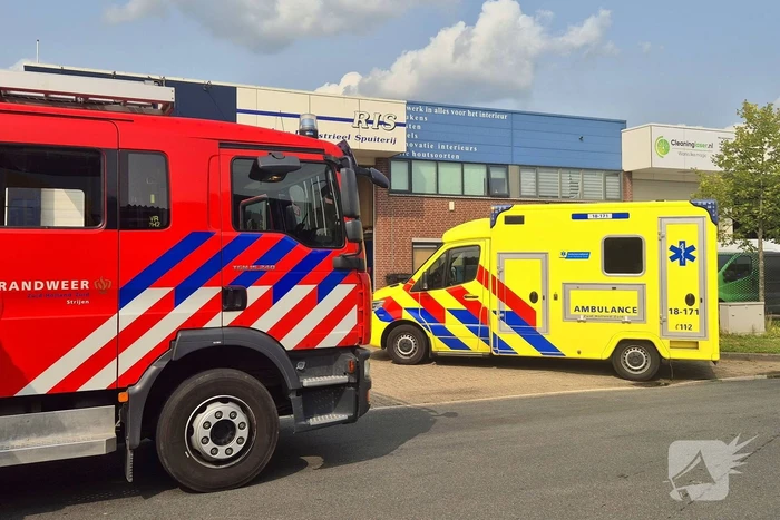 Persoon gewond bij ongeval in bedrijfspand