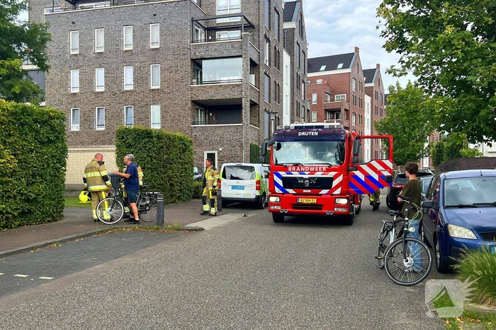 Brand in caravan snel onder controle
