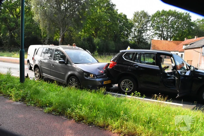 Flinke schade bij kop-staartbotsing