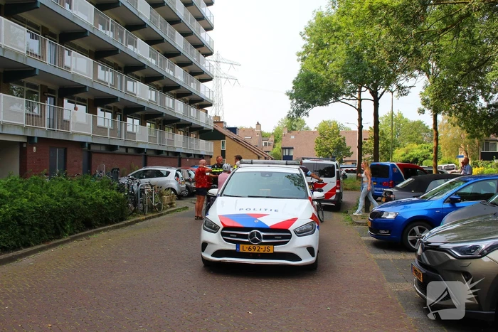 Traumateam ingezet voor incident bij flatgebouw