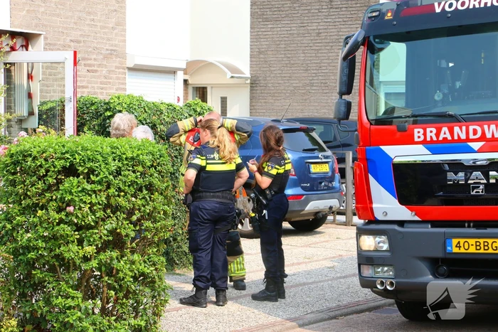 Brand in woning snel onder controle