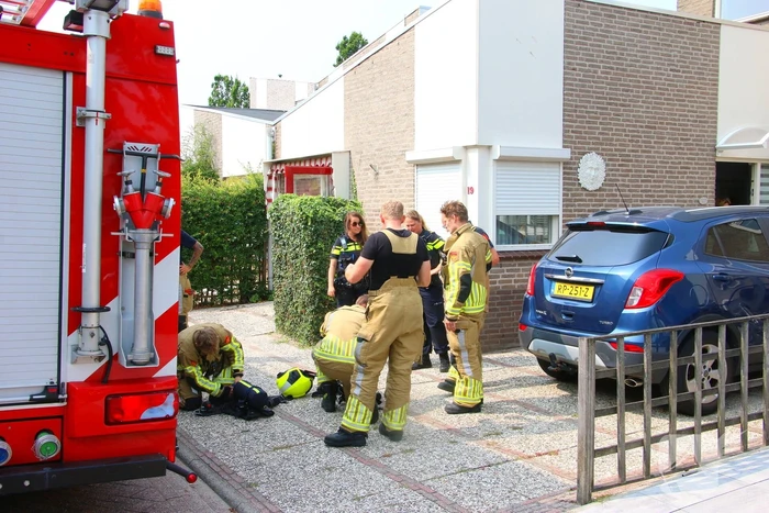 Brand in woning snel onder controle