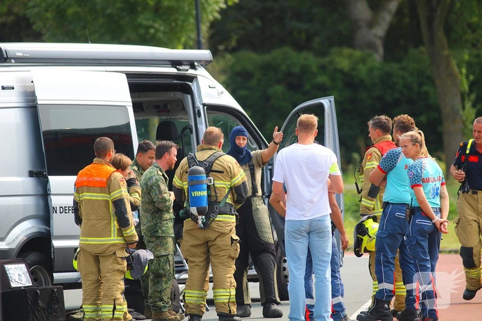 Hulpdiensten ingezet vanwege verdacht pakketje op bedrijventerrein