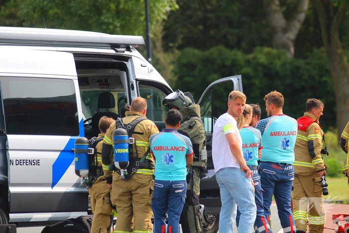 Hulpdiensten ingezet vanwege verdacht pakketje op bedrijventerrein