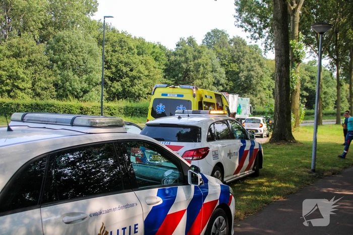 Fiets beschadigd bij ongeval