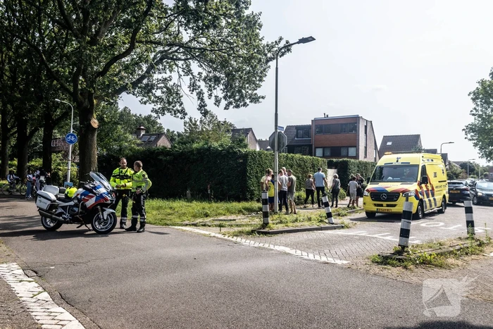 Fietser gewond bij aanrijding met auto