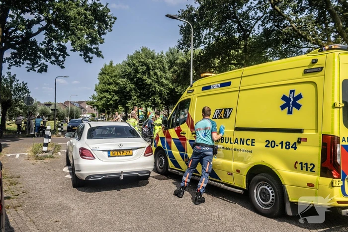 Fietser gewond bij aanrijding met auto