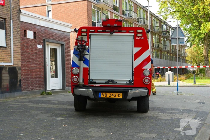 Waterlekkage op bouwterrein
