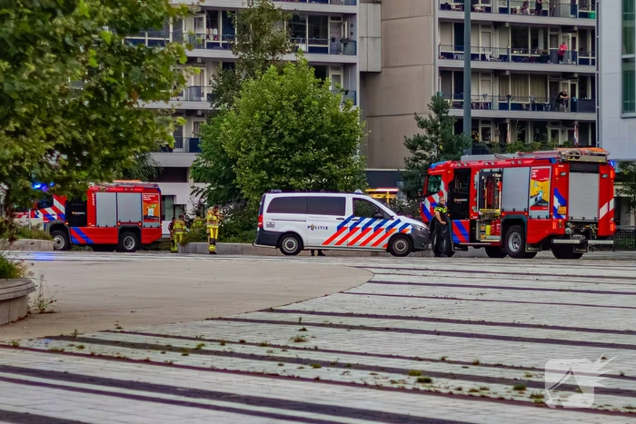 Harde knal in parkeergarage gehoord