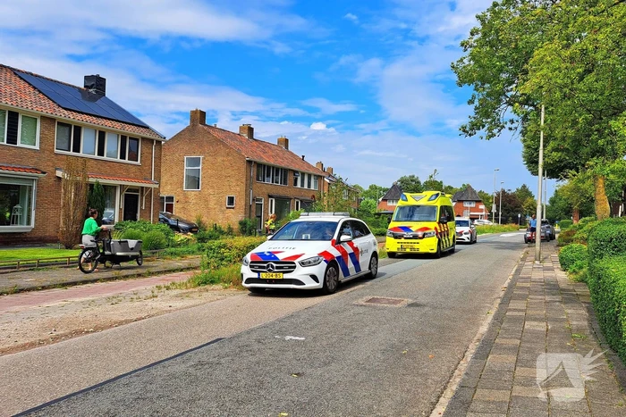 Fietser raakt gewond na ongeval op fietspad
