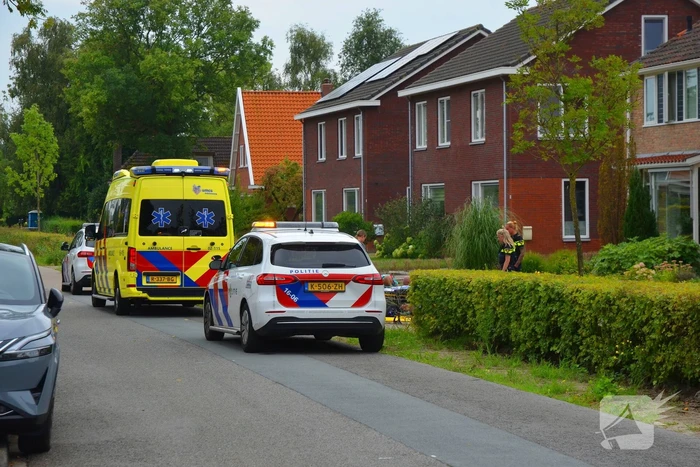 Fietser raakt gewond na ongeval op fietspad