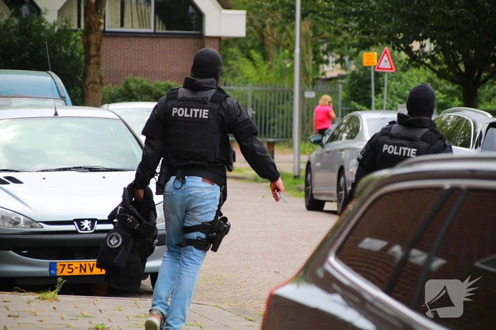 Team Parate Eenheid doet aanhouding
