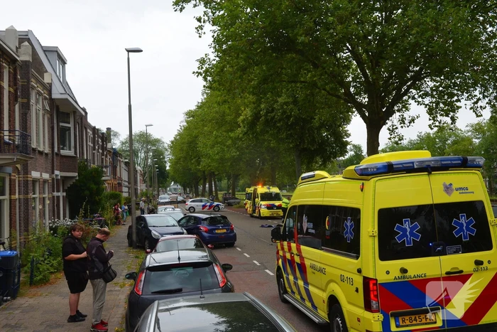 Motorrijder gewond bij verkeersongeval