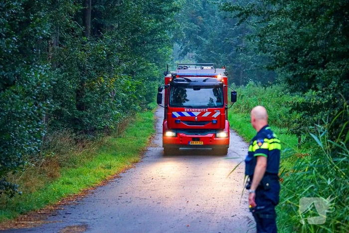 Grote zoekactie voor pop in water
