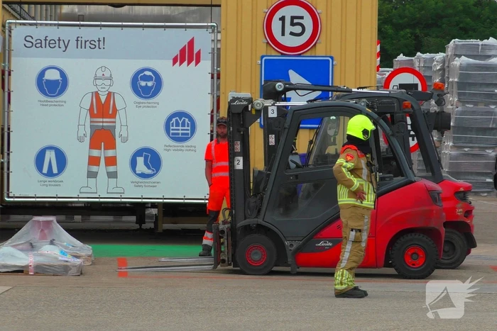Traumateam ingezet voor ongeval bij bedrijf