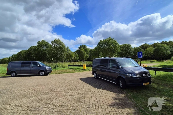 Politiehelikopter en Forensische Opsporing houden oefening
