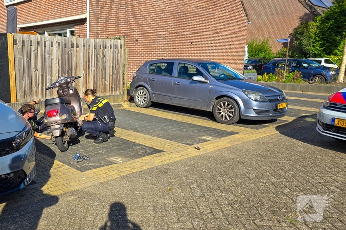 Twee aanhoudingen en mes aangetroffen na achtervolging
