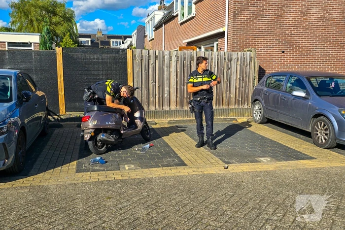 Twee aanhoudingen en mes aangetroffen na achtervolging