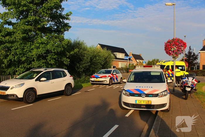 Fietser gewond bij aanrijding met auto