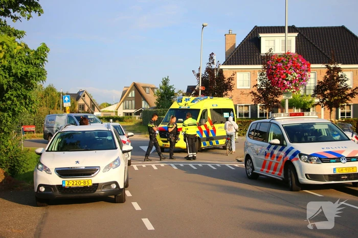 Fietser gewond bij aanrijding met auto