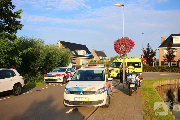 Fietser gewond bij aanrijding met auto