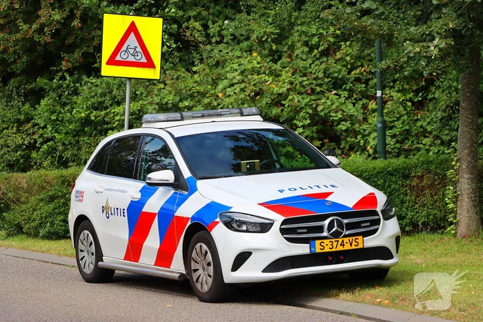 Fietsers in botsing bij oversteekplaats