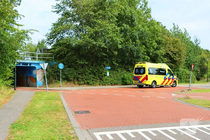 Fietsers in botsing bij oversteekplaats