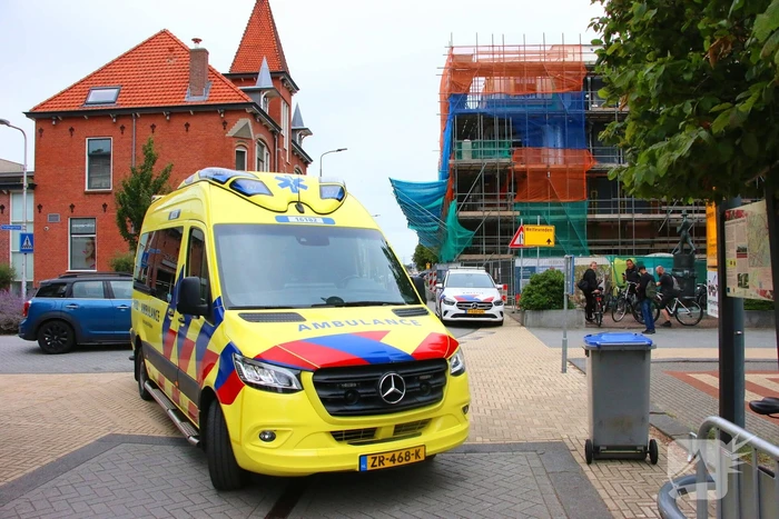 Scootmobielbestuurder belandt onder scootmobiel