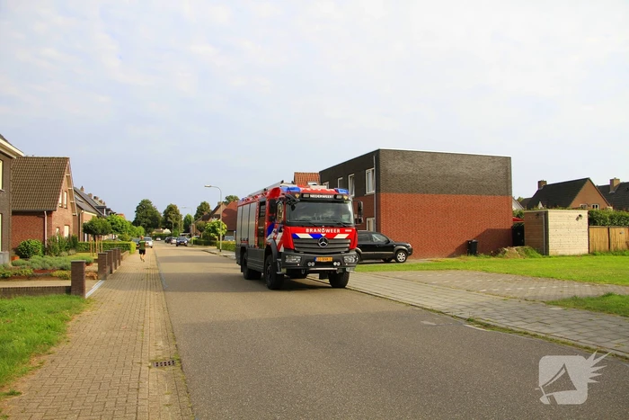 Hulpdiensten controleren woning op gevaarlijke gassen