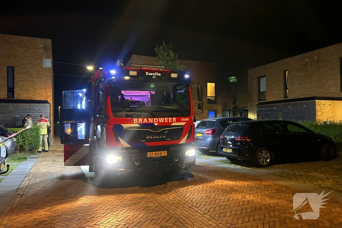 Vlammenzee verwoest schuur bij woning