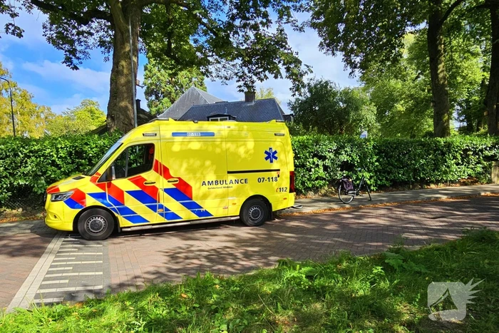 Fietser komt ten val en raakt gewond