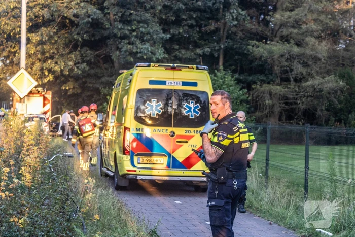 Gewonden na ongeval tussen scooter en fietser
