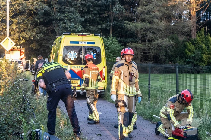 Gewonden na ongeval tussen scooter en fietser