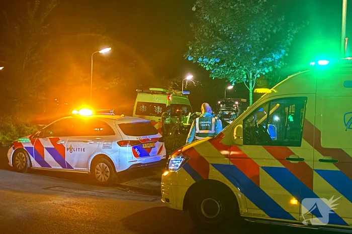 Gewonde bij grote uitslaande flatbrand