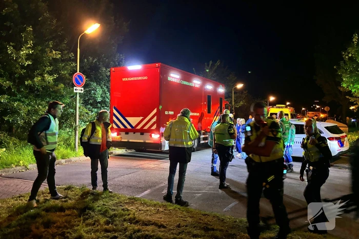 Gewonde bij grote uitslaande flatbrand