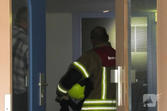 Verhitte compressor zorgt voor brandlucht