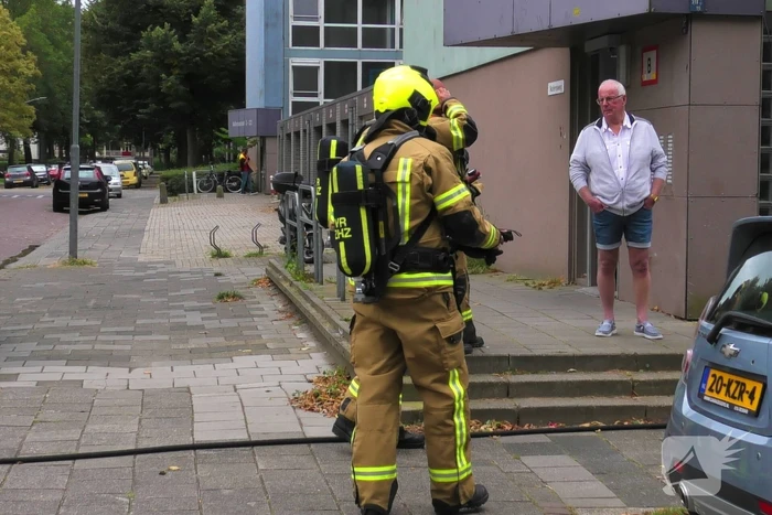 Verhitte compressor zorgt voor brandlucht