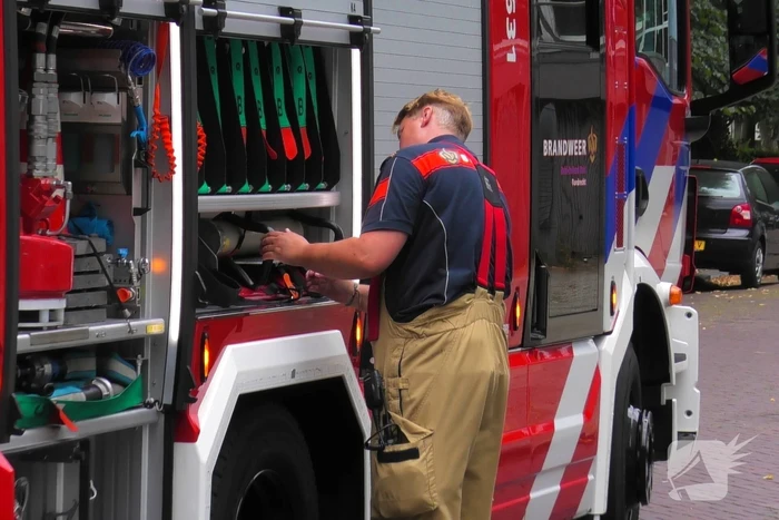 Verhitte compressor zorgt voor brandlucht