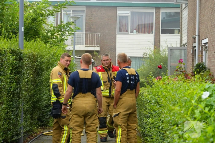 Uitslaande woningbrand door wasmachine
