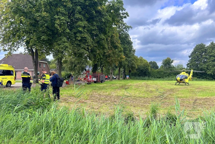 Traumahelikopter ingezet bij medische noodsituatie