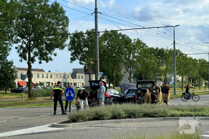 Kinderen betrokken bij harde botsing