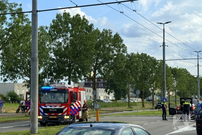 Kinderen betrokken bij harde botsing