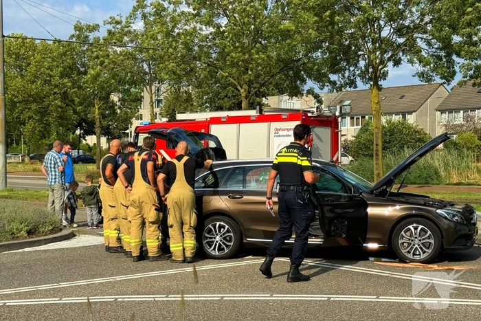 Kinderen betrokken bij harde botsing