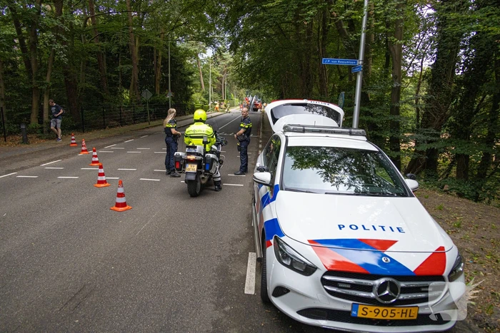 Brandweer in actie voor laaghangende tak