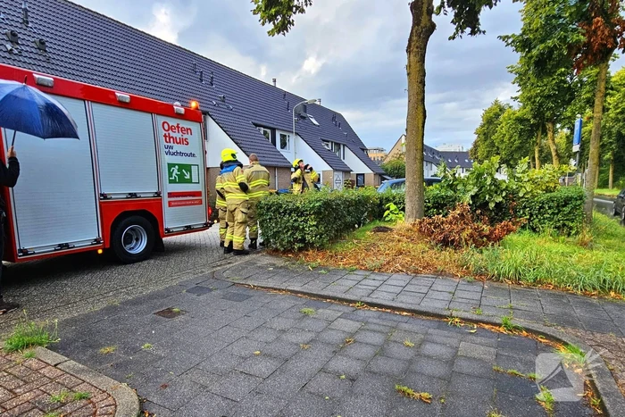 Tak valt op auto van invalide