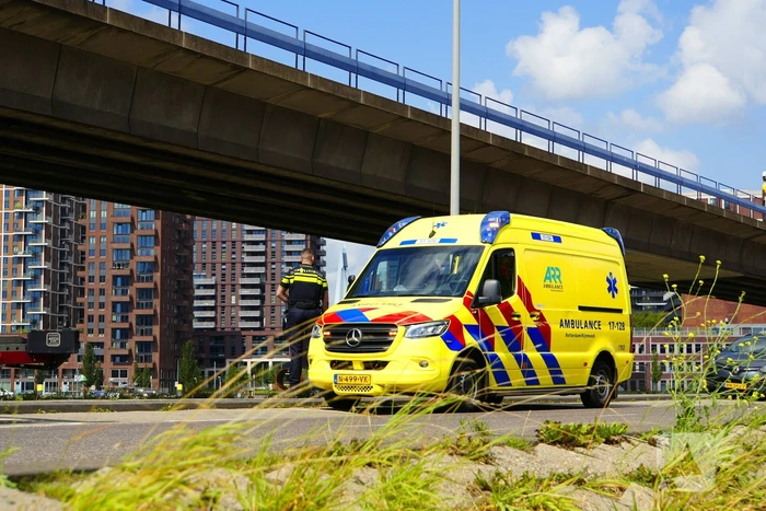 ongeval maashaven n.z. rotterdam